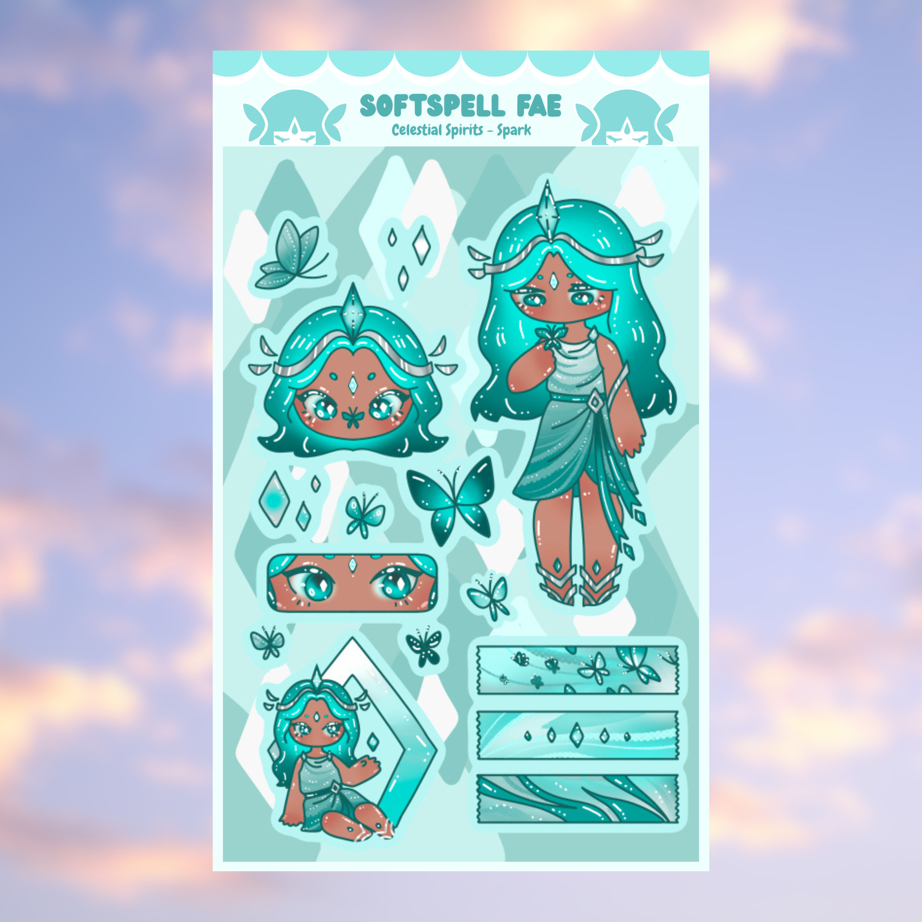 Spark Stickersheet - Celestial Spirits