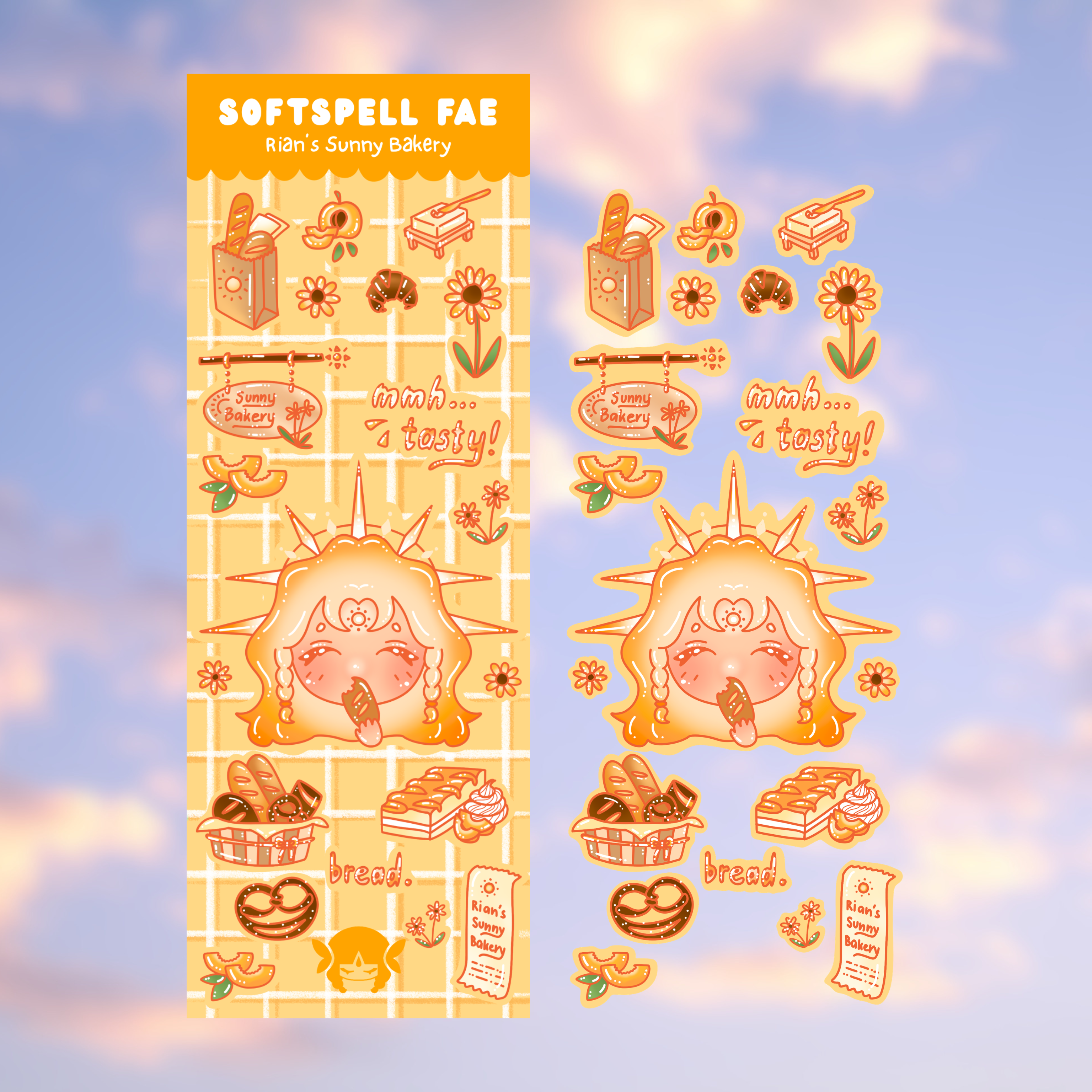 [-25%] Full Set Celestial's Daily Life Stickersheets