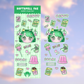 Anelle's Kiosk Visit Stickersheet - Celestial Spirits