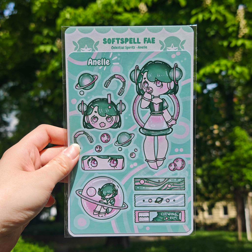 Anelle Stickersheet - Celestial Spirits