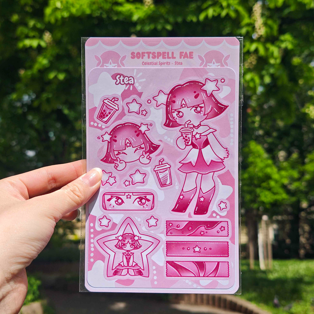 Stea Stickersheet - Celestial Spirits