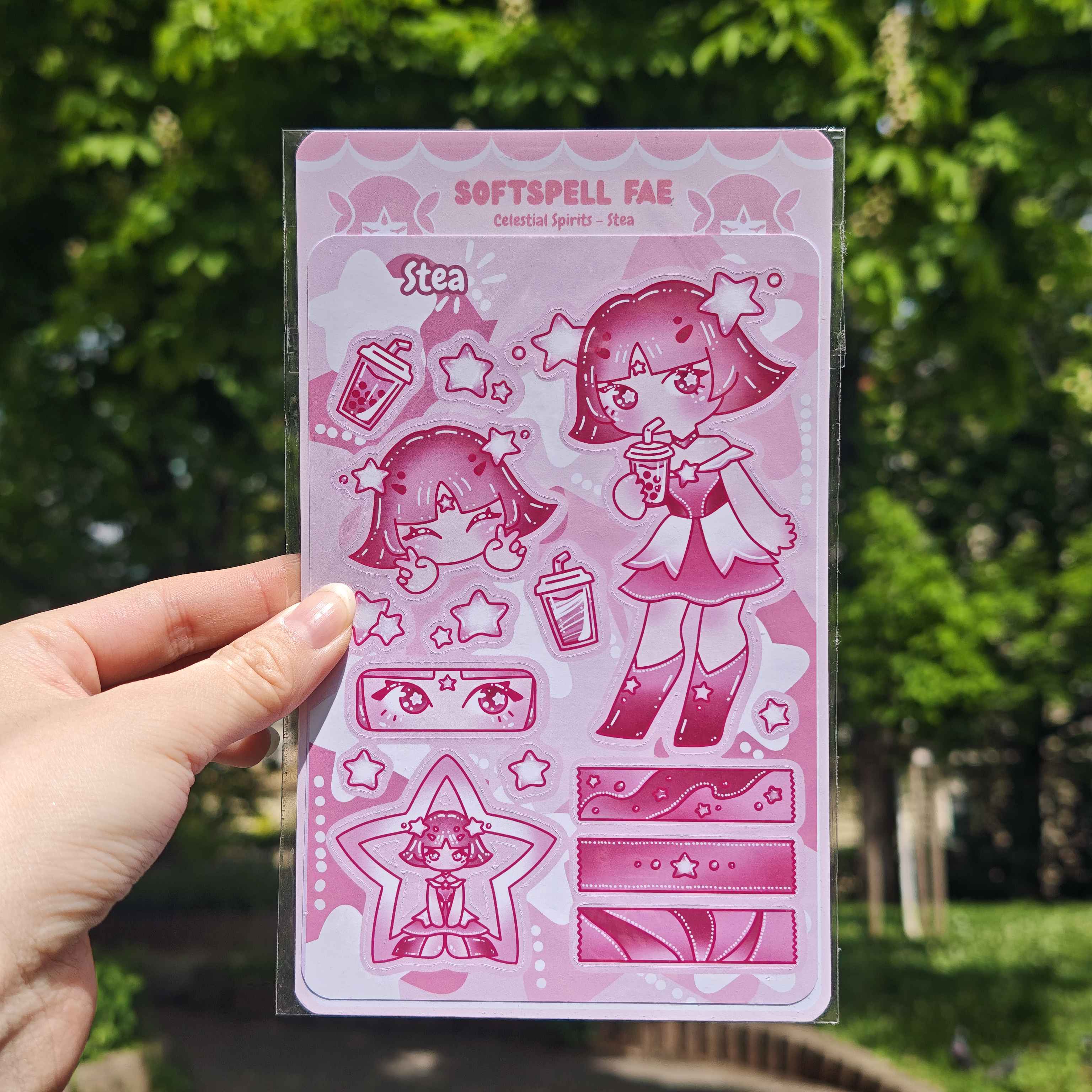 Stea Stickersheet - Celestial Spirits