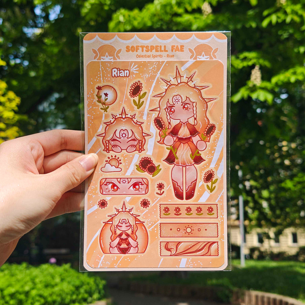 Rian Stickersheet - Celestial Spirits