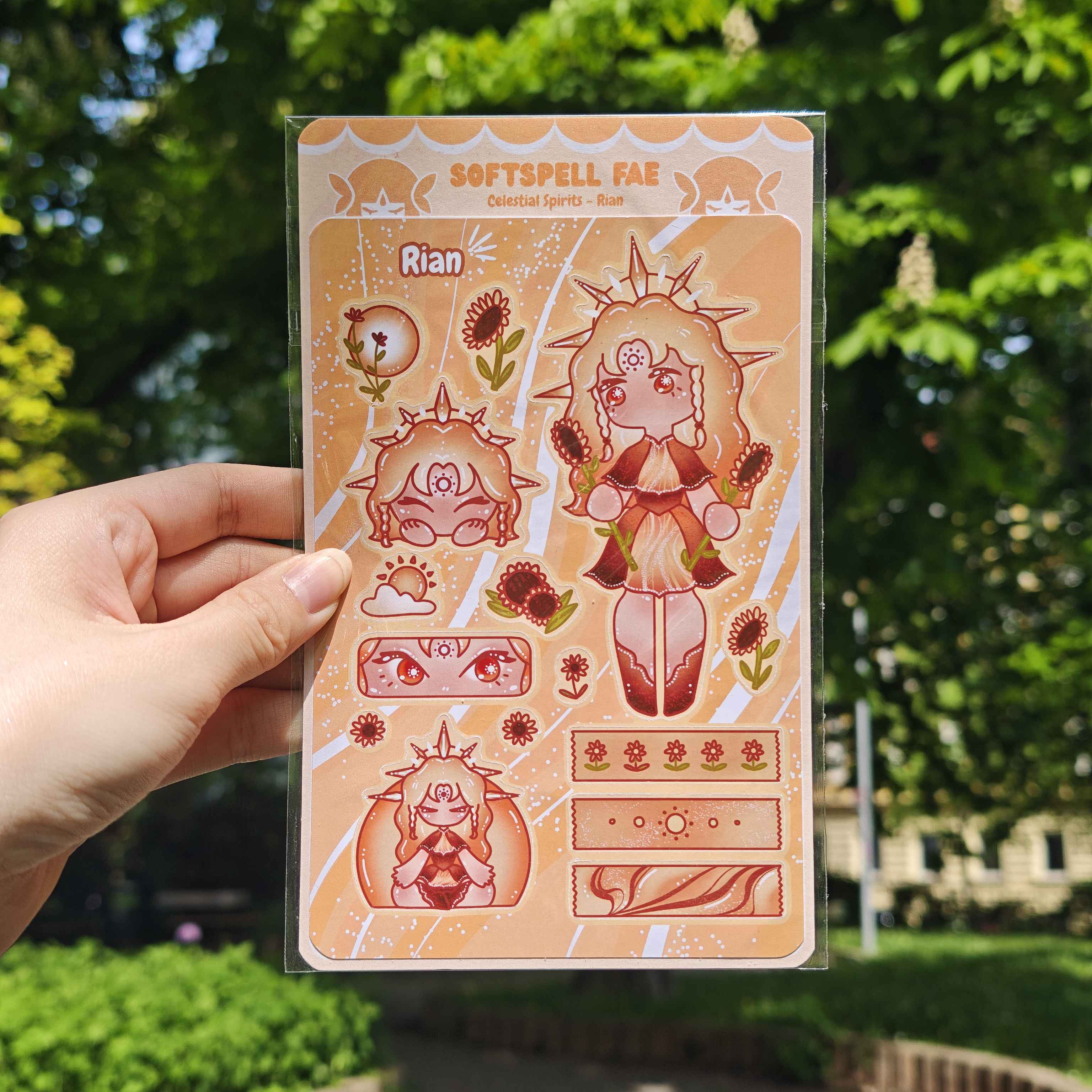 Rian Stickersheet - Celestial Spirits