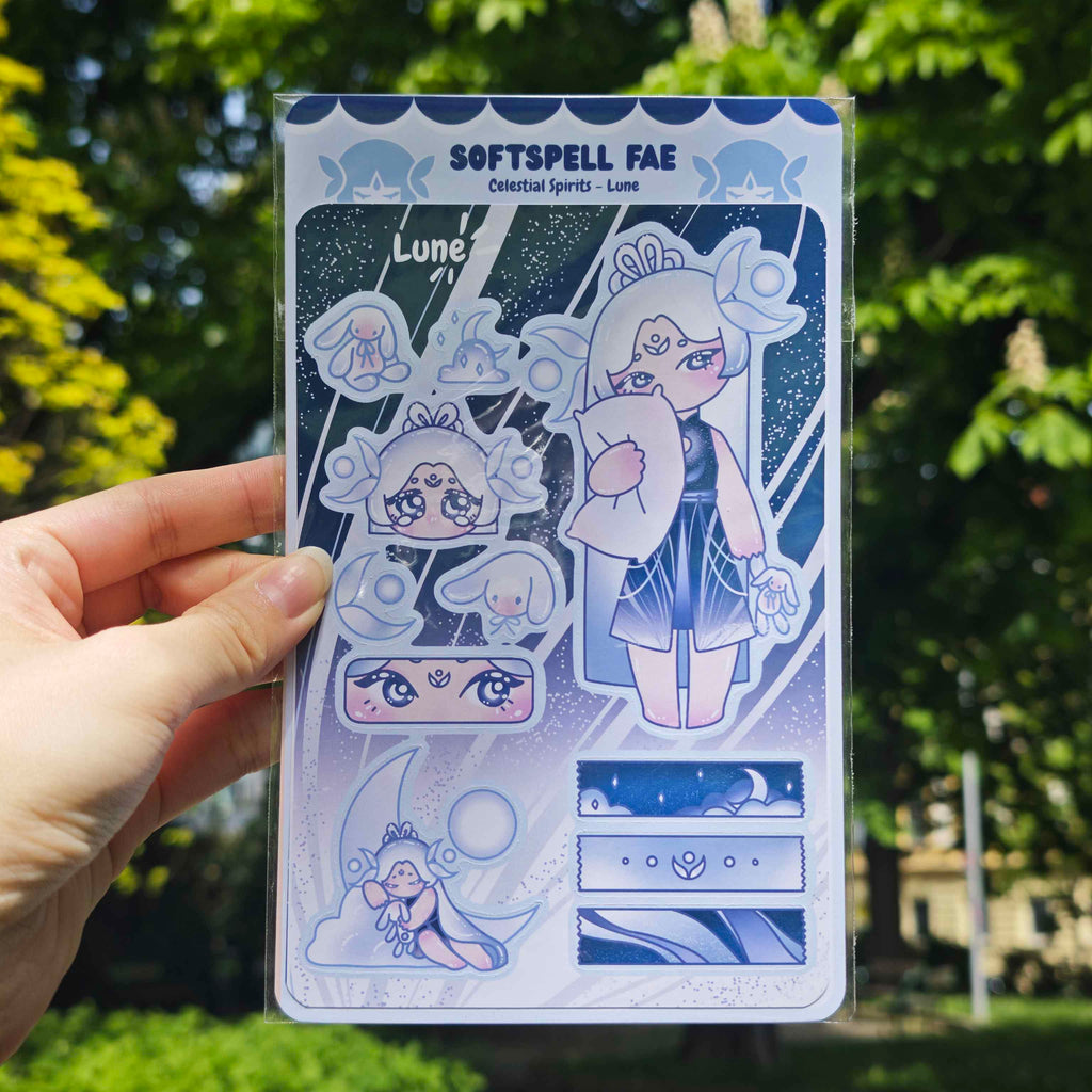 Lune Stickersheet - Celestial Spirits