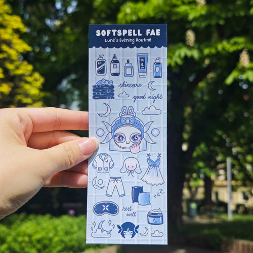 Lune's Evening Routine Stickersheet - Celestial Spirits
