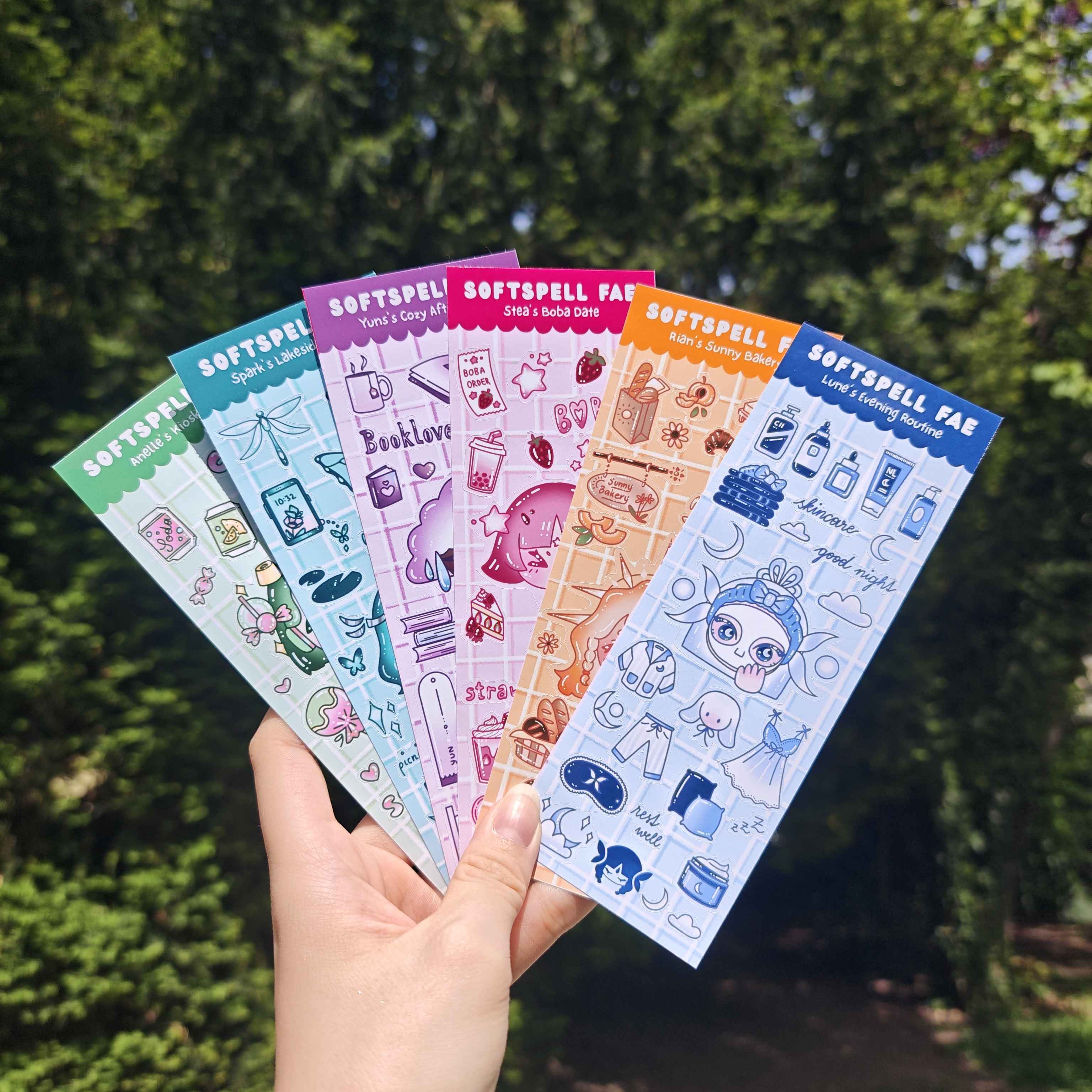 [-25%] Full Set Celestial's Daily Life Stickersheets