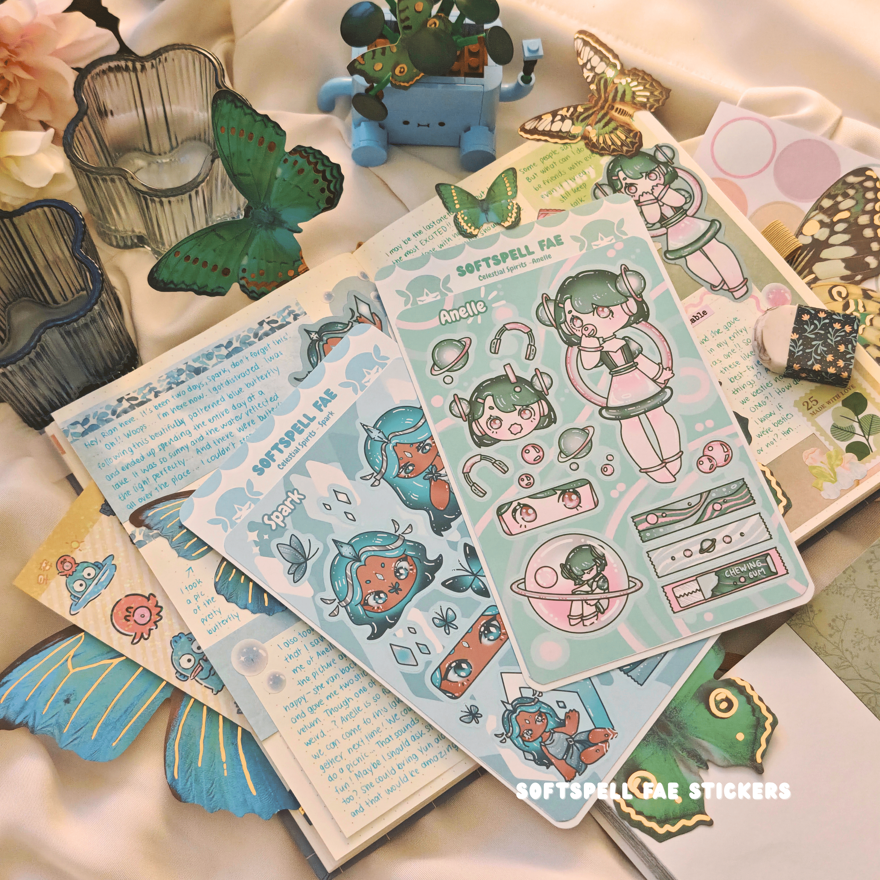 Anelle Stickersheet - Celestial Spirits