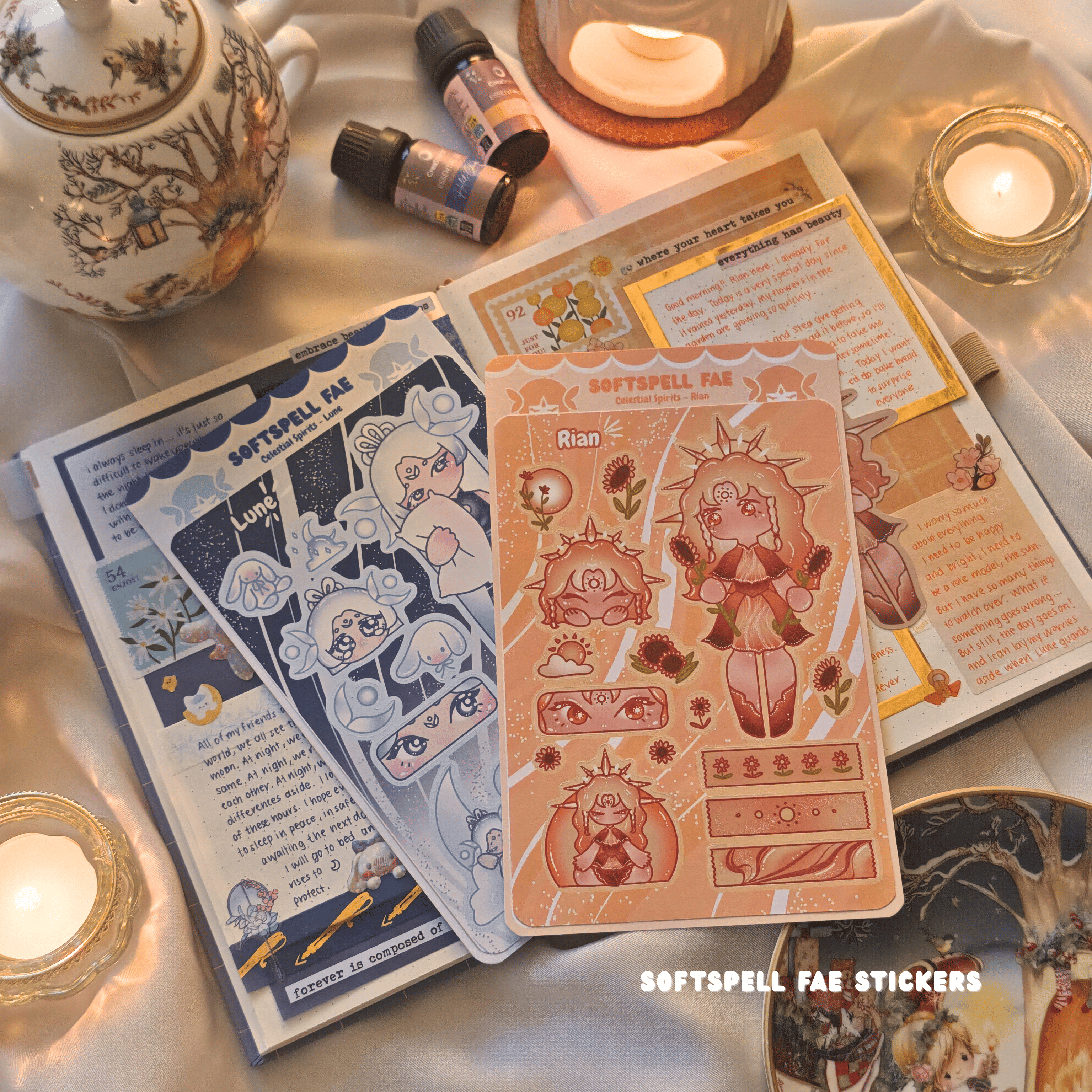 Rian Stickersheet - Celestial Spirits