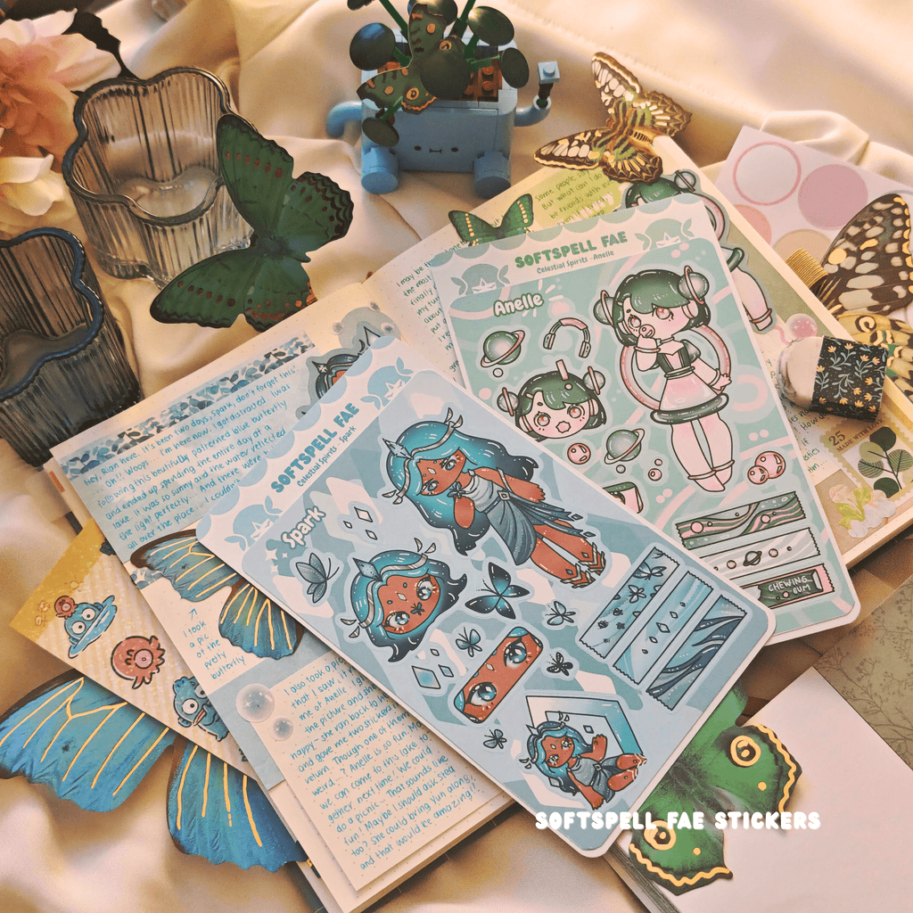 [-25%] Full Set Celestial Spirits Stickersheets