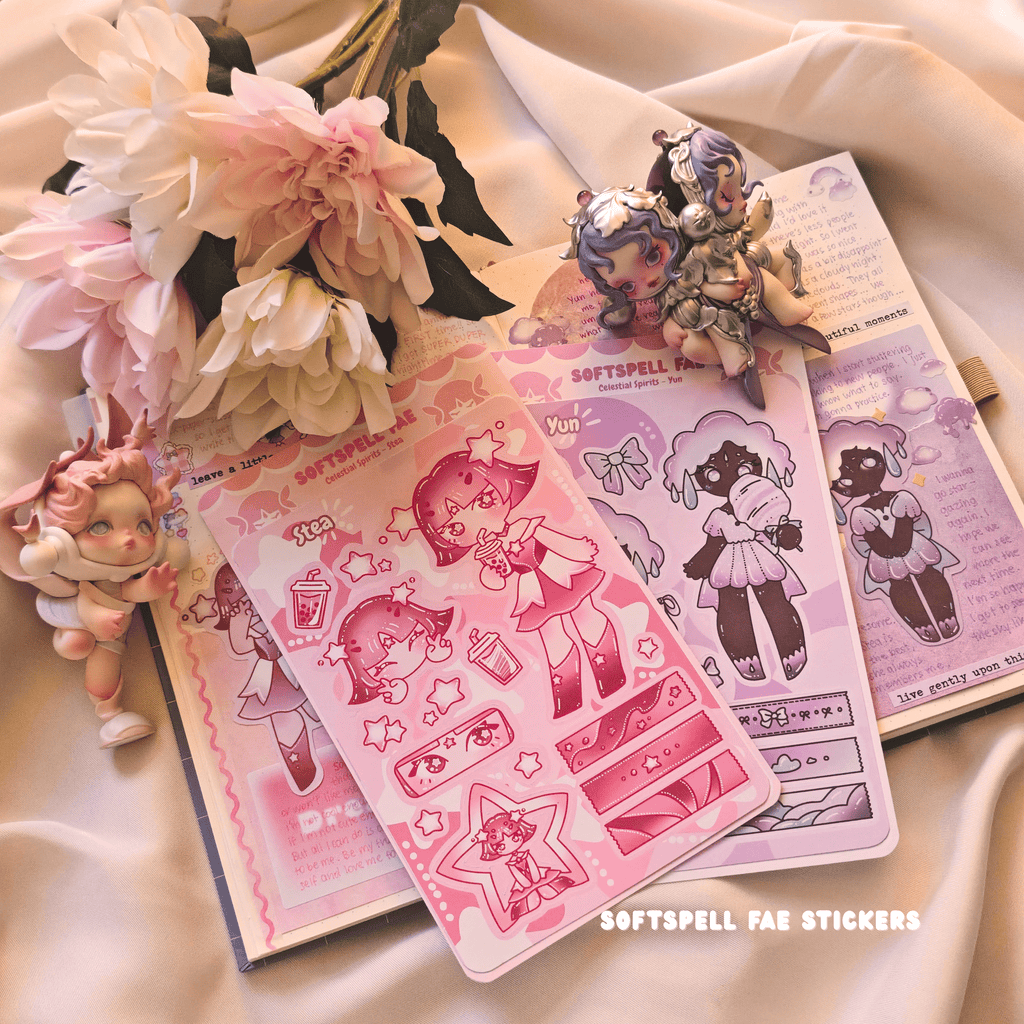 [-25%] Full Set Celestial Spirits Stickersheets