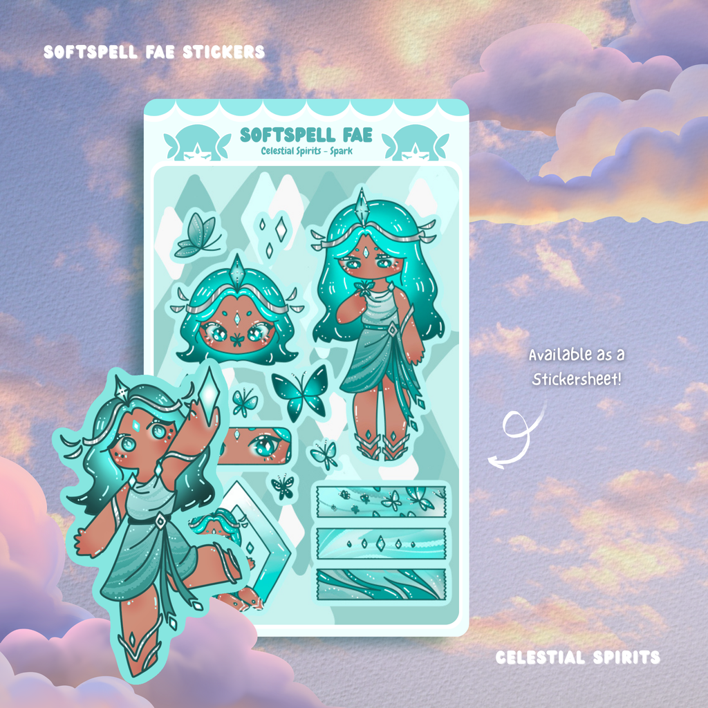 Spark Sticker - Celestial Spirits